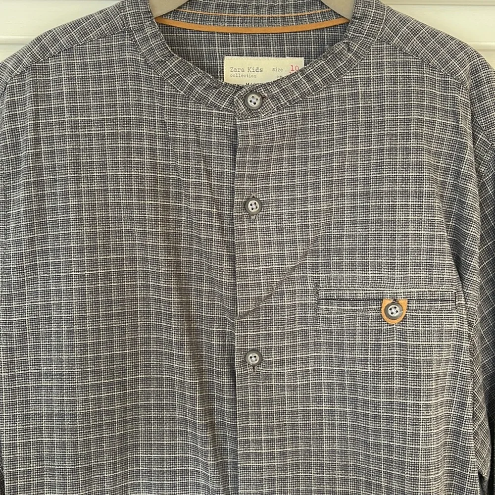 Banded Collar SHIRT